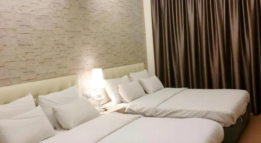 Bed in i-Hotel @ Johor Bahru