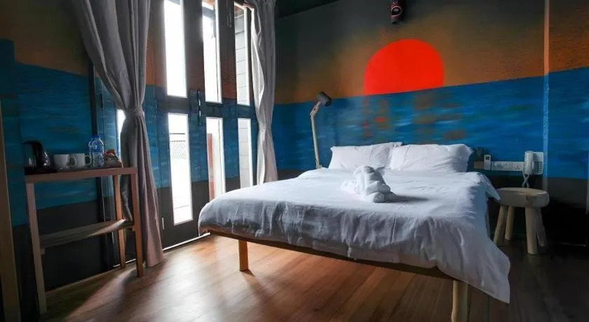 Bed in The Happy 8 Retreat @ Kuala Sepetang