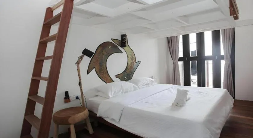 Bed in The Happy 8 Retreat @ Kuala Sepetang