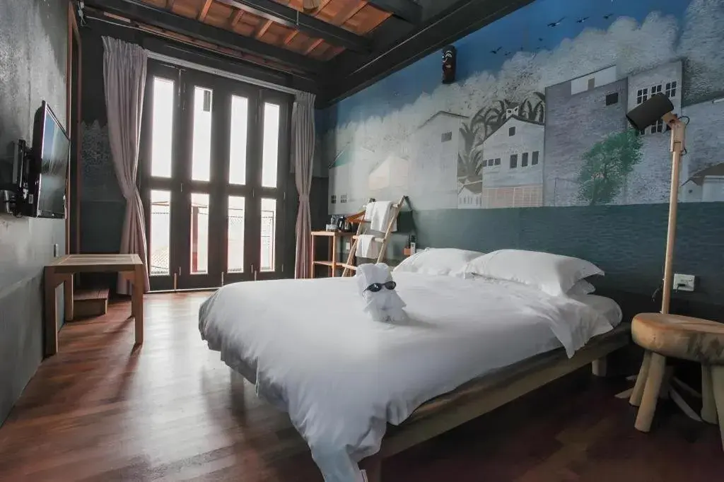 Bed in The Happy 8 Retreat @ Kuala Sepetang Bed in The Happy 8 Retreat @ Kuala Sepetang