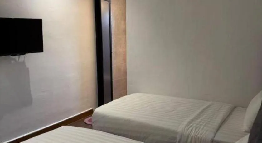 Bed in Hotel Zamburger Bentong