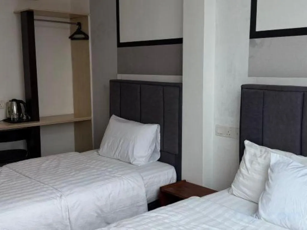 Bed in Hotel Zamburger Bentong