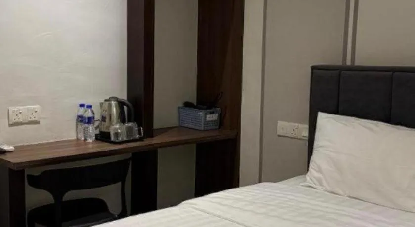 Bed in Hotel Zamburger Bentong