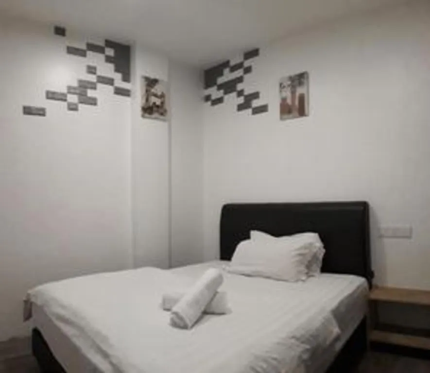 Bed in Hotel Zamburger Bentong