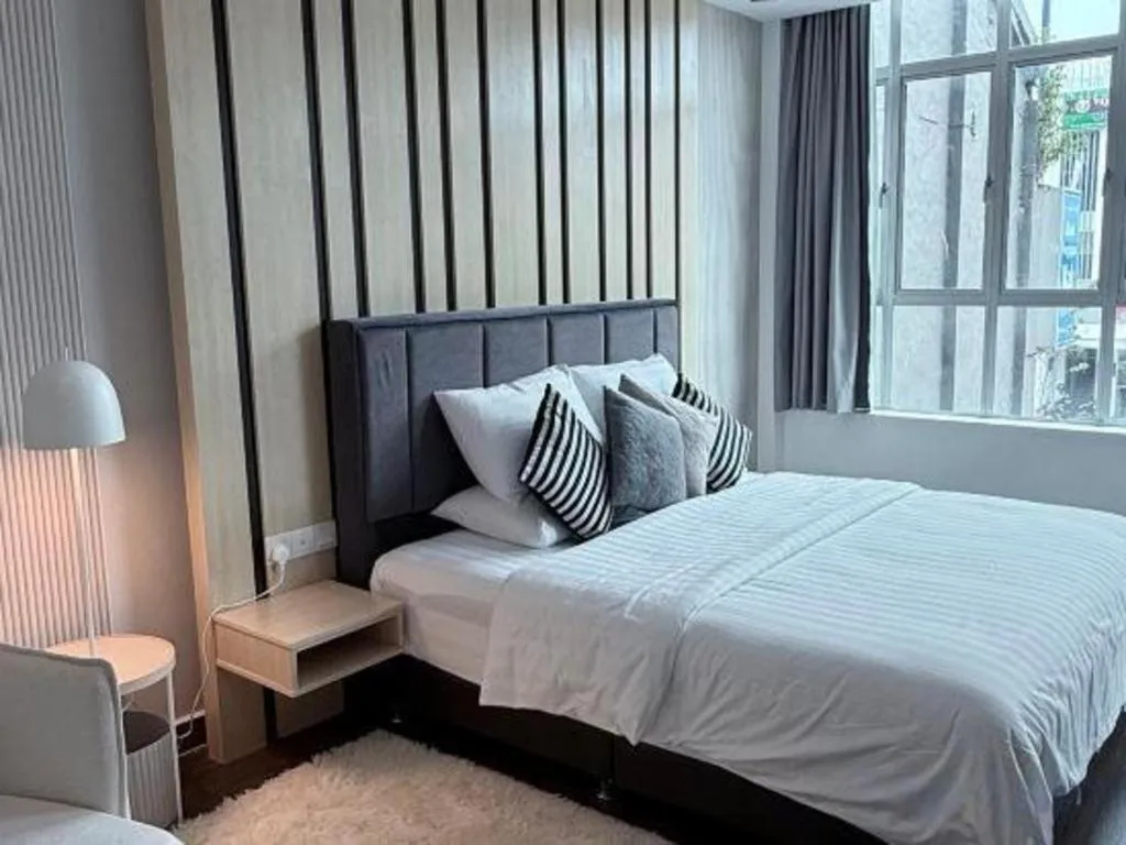 Bed in Hotel Zamburger Bentong