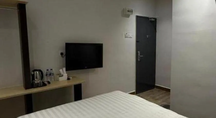 Bed in Hotel Zamburger Bentong