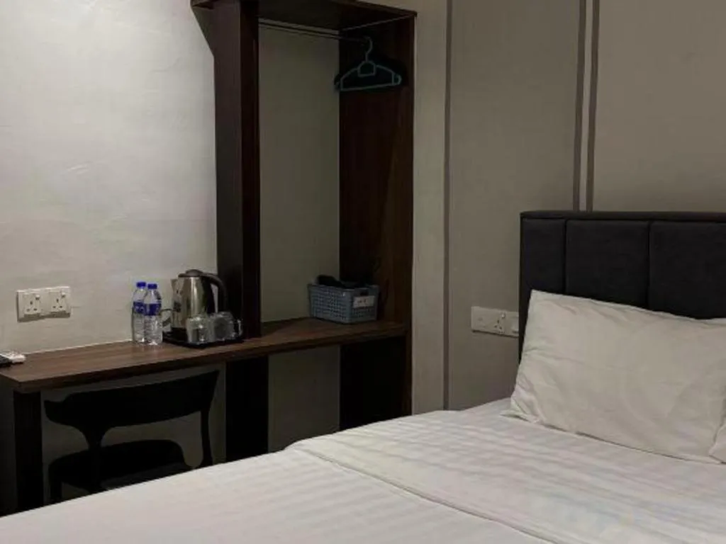 Bed in Hotel Zamburger Bentong