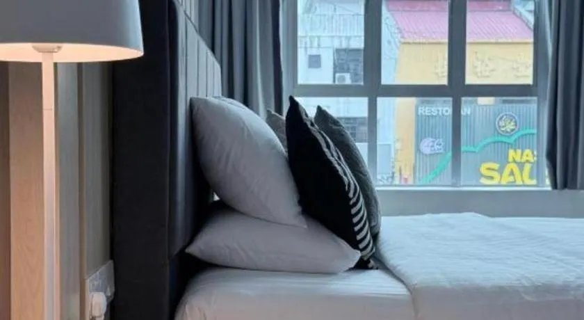 Bed in Hotel Zamburger Bentong