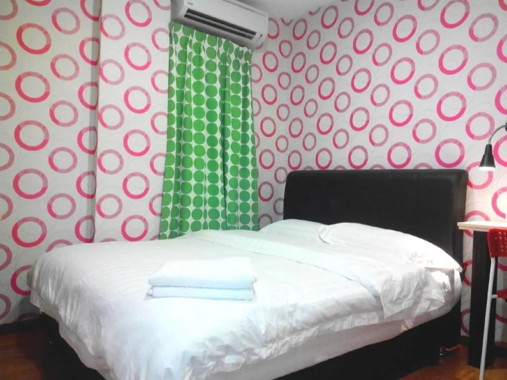 Bed in Hotel Zamburger Enstek