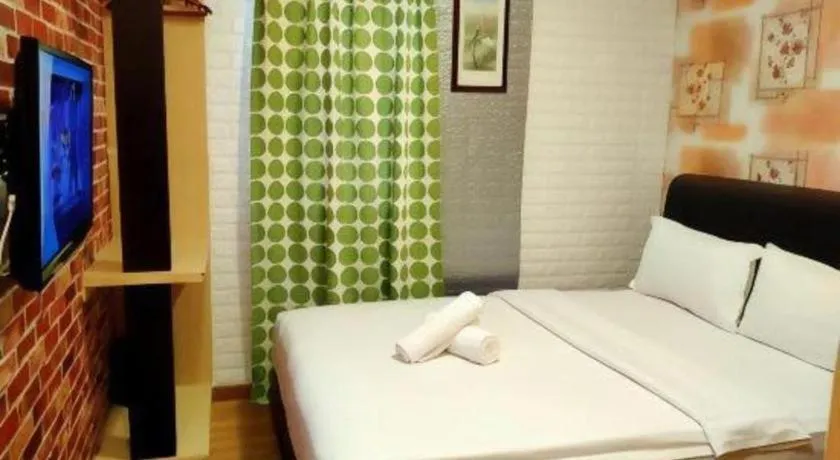 Bed in Hotel Zamburger Enstek