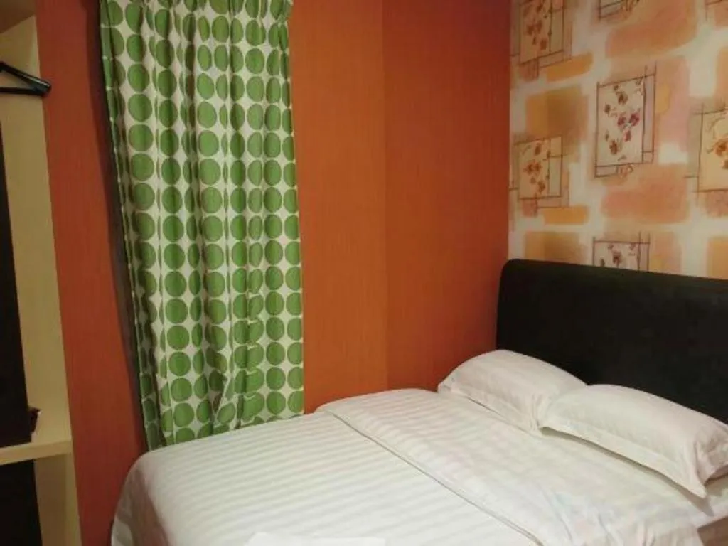 Bed in Hotel Zamburger Enstek