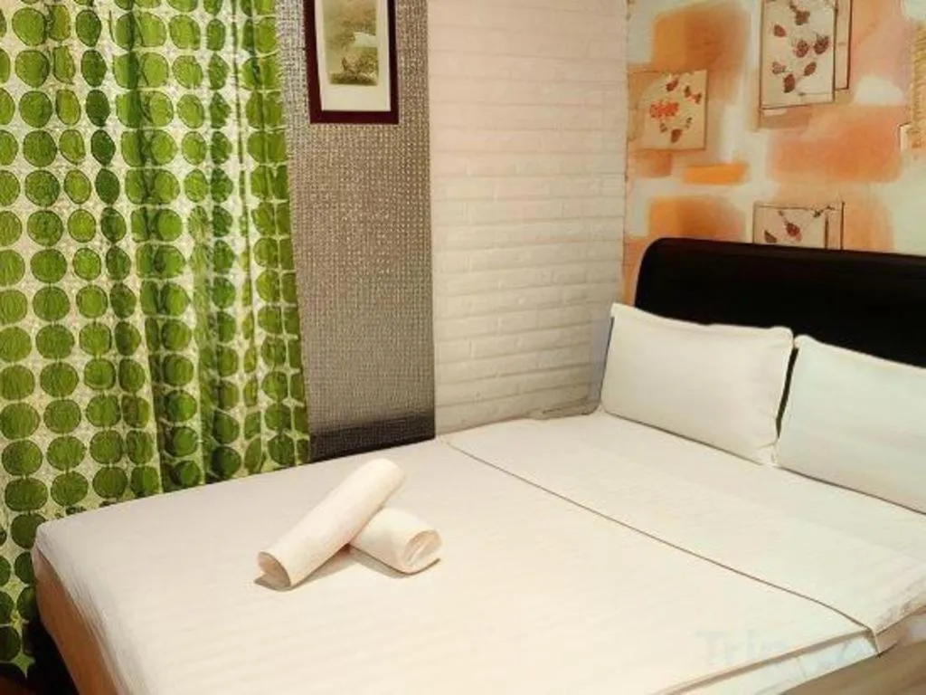 Bed in Hotel Zamburger Enstek