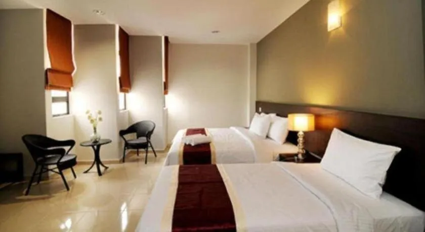 Bed in Inn Home Hotel Muar