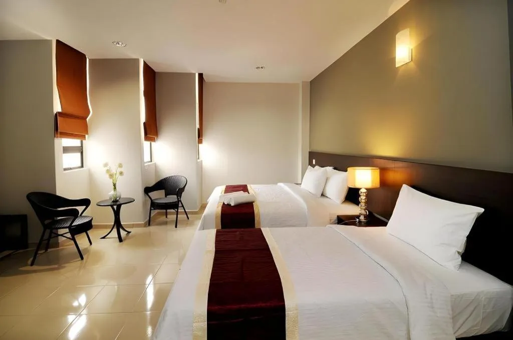 Bed in Inn Home Hotel Muar