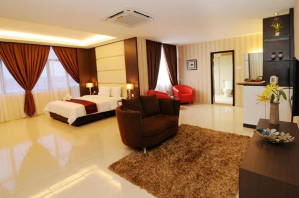 Bed in Inn Home Hotel Muar