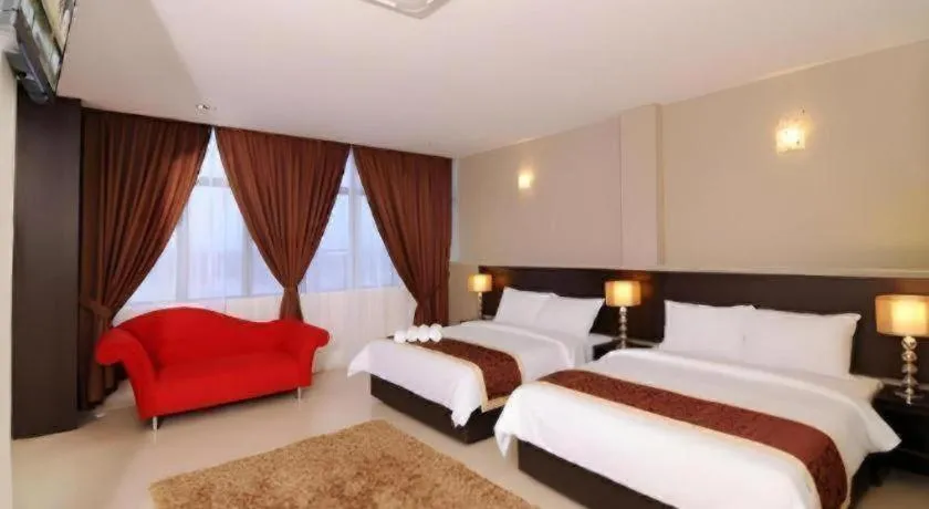 Bed in Inn Home Hotel Muar