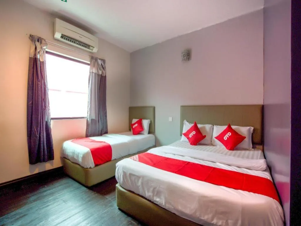 Bed in OYO 89895 Senses Budget Hotel