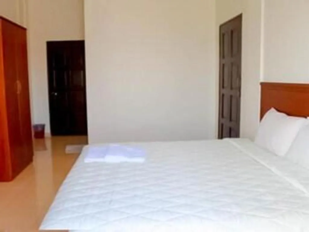 Bed in Sportfishing Hotel