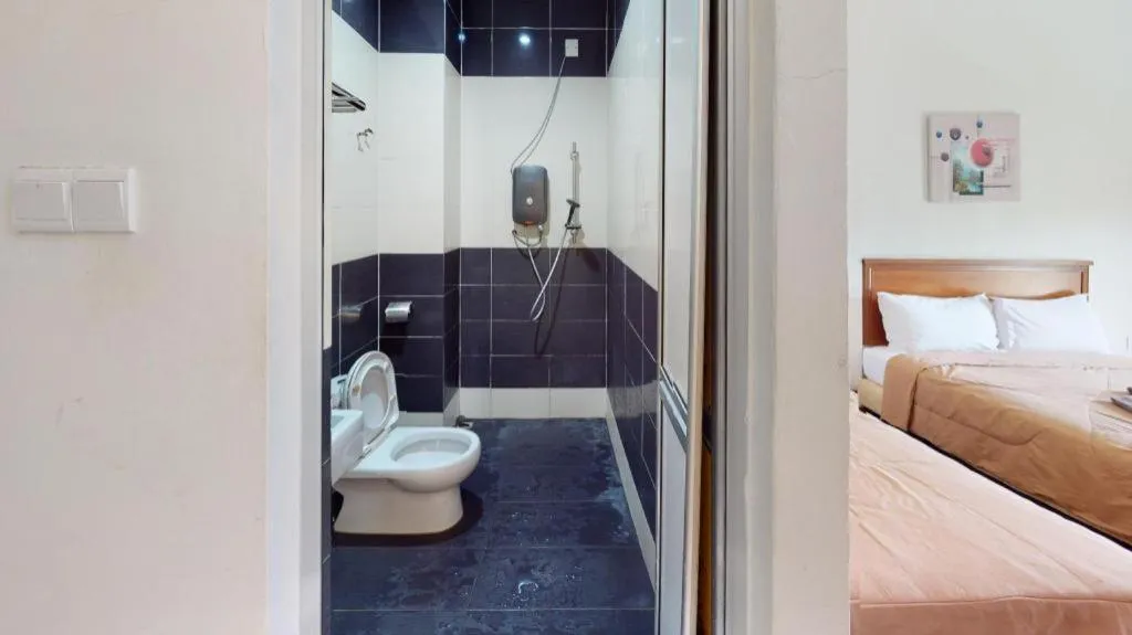 Bed in Sportfishing Hotel