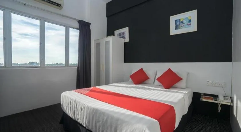 Bed in Capital O Ridel Hotel Kota Bharu