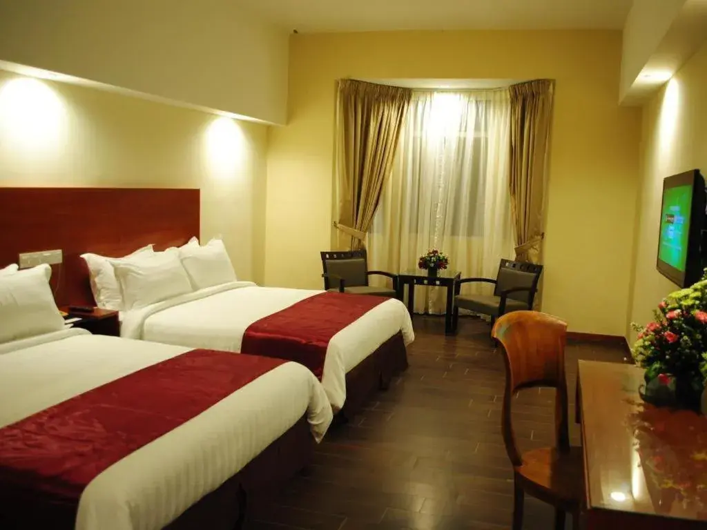 Bed in Palm Seremban Hotel Bed in Palm Seremban Hotel