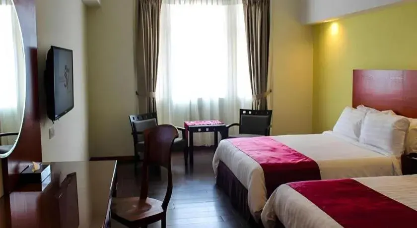 Bed in Palm Seremban Hotel Bed in Palm Seremban Hotel