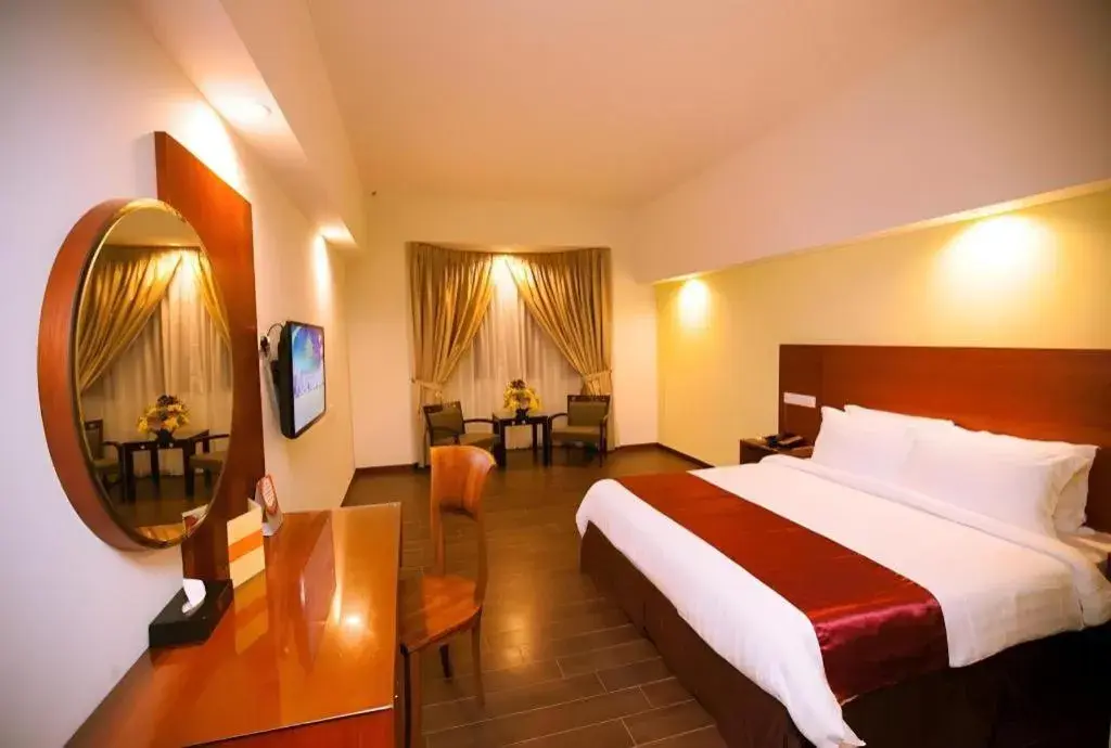 Bed in Palm Seremban Hotel Bed in Palm Seremban Hotel