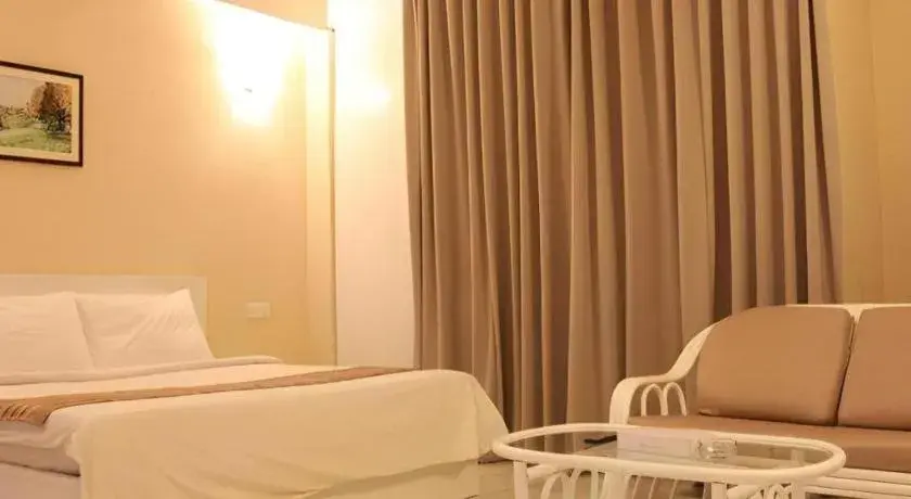 Bed in Stallions Suites Penang Bed in Stallions Suites Penang