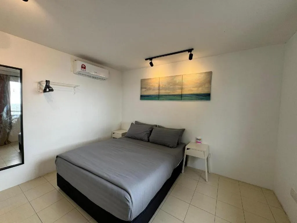 Bed in Rockbund Fishing Chalet