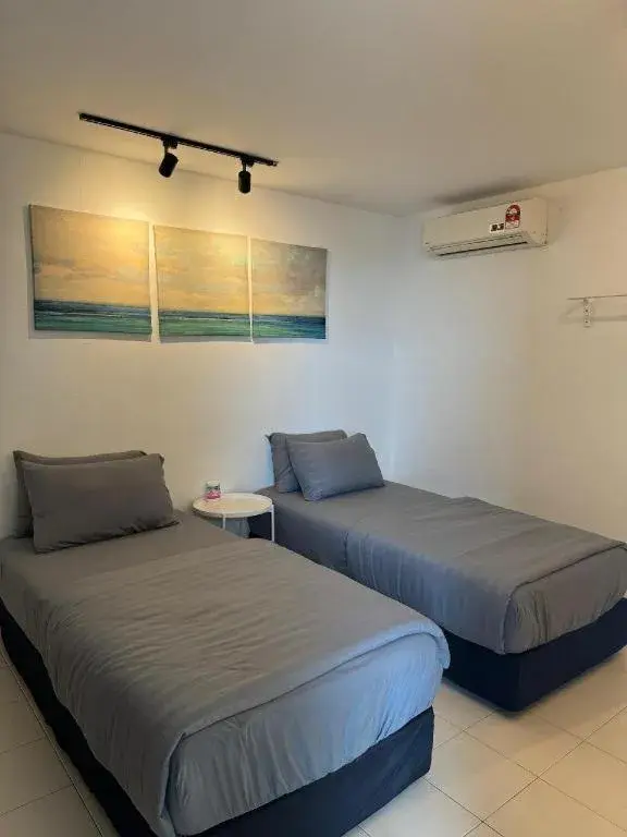 Bed in Rockbund Fishing Chalet Bed in Rockbund Fishing Chalet