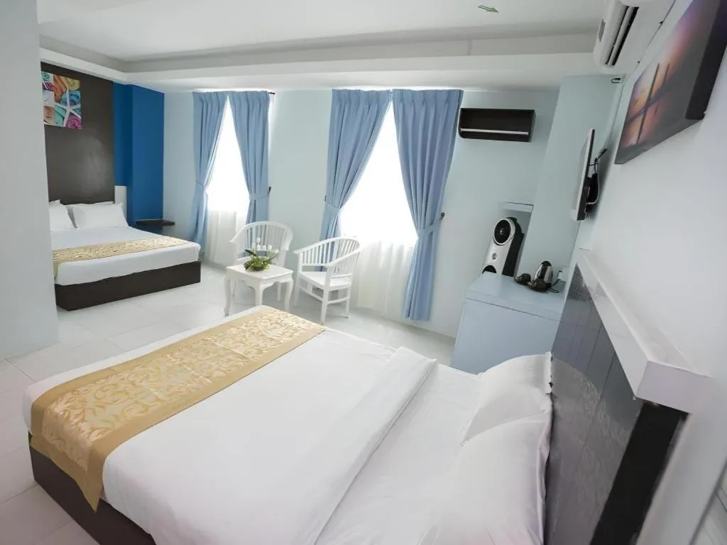 Bed in Skyview Hotel