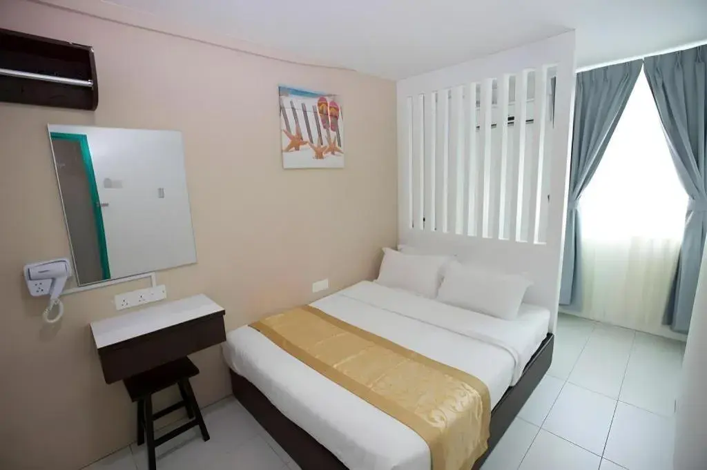 Bed in Skyview Hotel Bed in Skyview Hotel