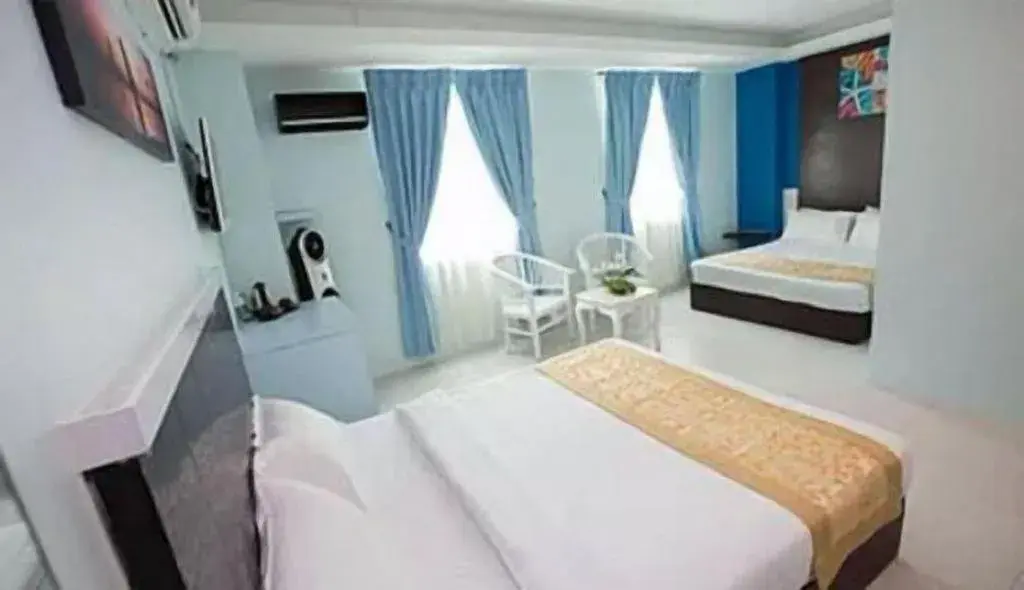 Bed in Skyview Hotel Bed in Skyview Hotel