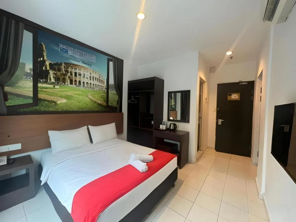 Bed in Hotel Zamburger Bangsar (Previously Koptown Hotel Bangsar)