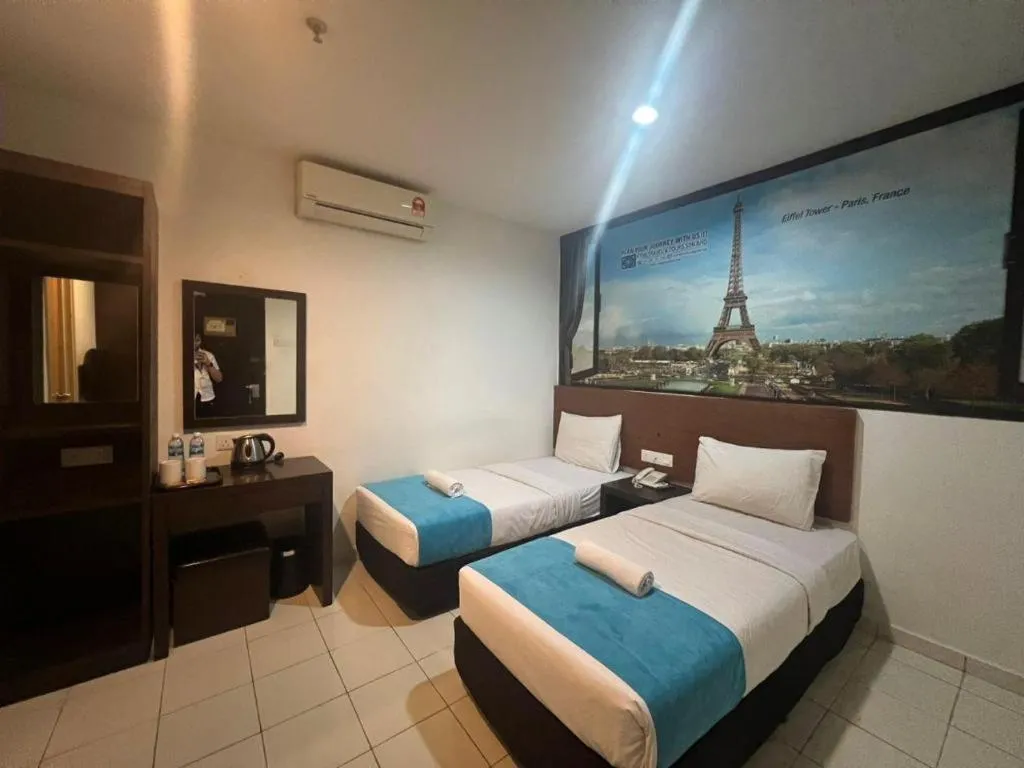 Bed in Hotel Zamburger Bangsar (Previously Koptown Hotel Bangsar)