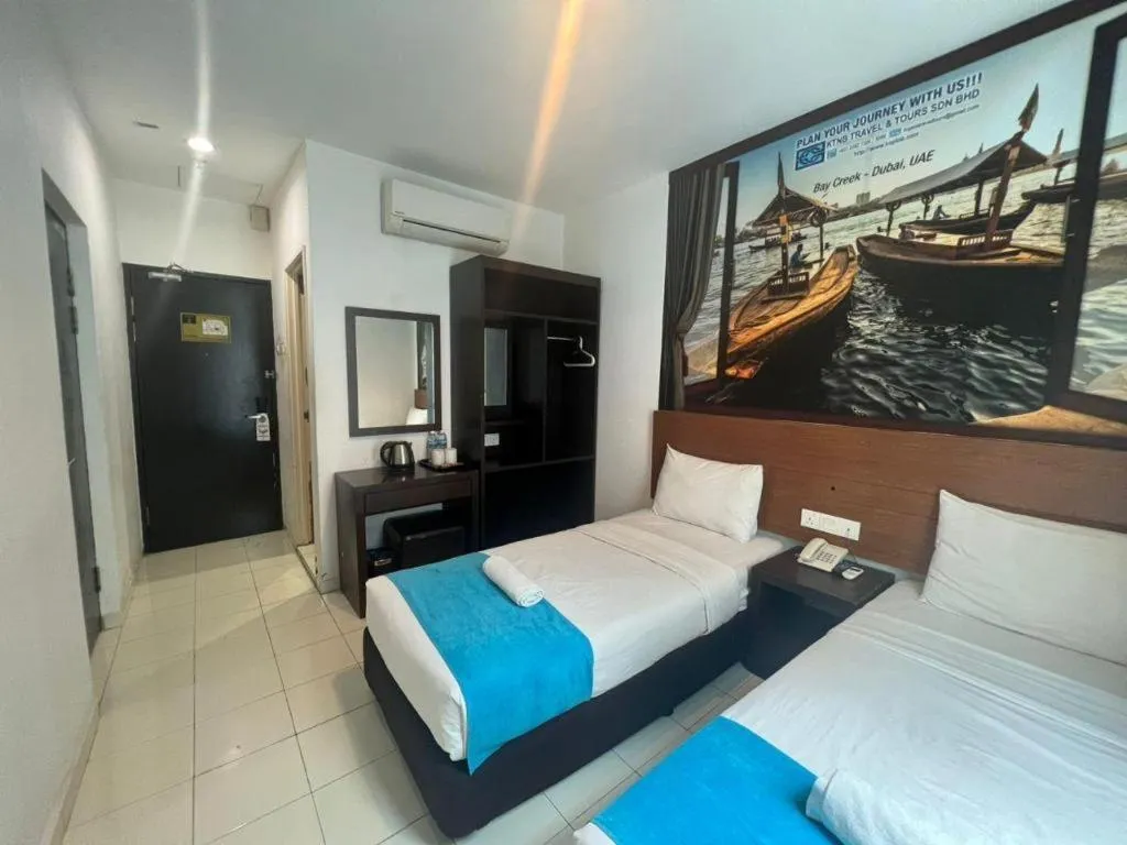 Bed in Hotel Zamburger Bangsar (Previously Koptown Hotel Bangsar)