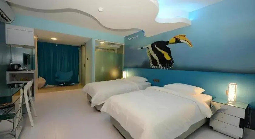 Bed in Unic Hotel Bed in Unic Hotel