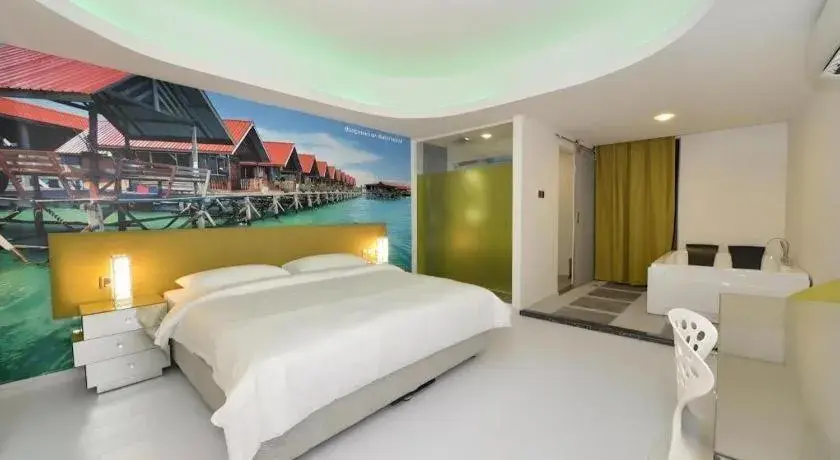 Bed in Unic Hotel Bed in Unic Hotel