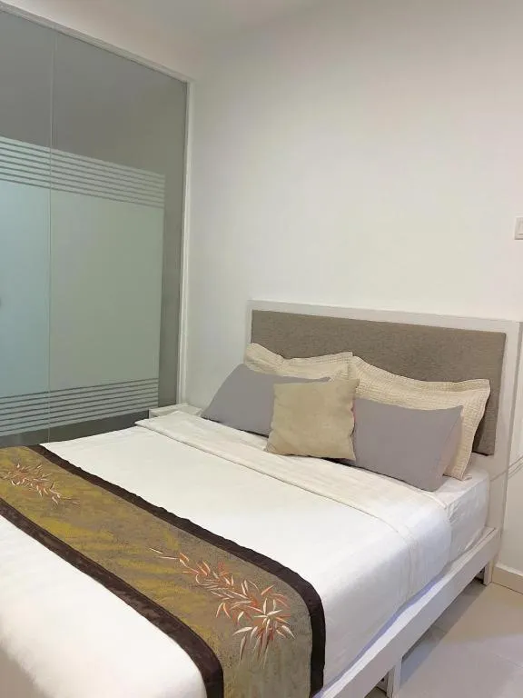 Bed in Le Garden Hotel Kota Kemuning Shah Alam