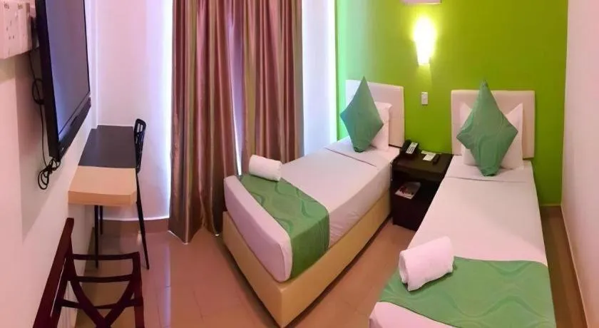 Bed in Hotel Kobemas Melaka