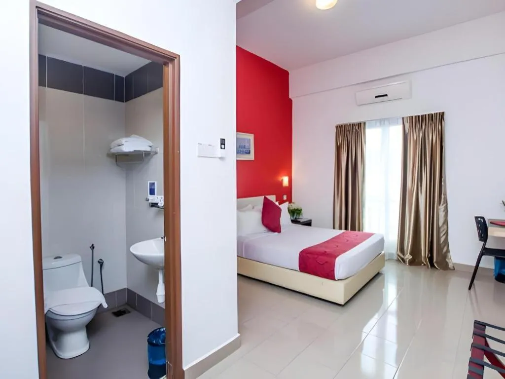 Bed in Hotel Kobemas Melaka