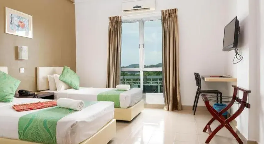 Bed in Hotel Kobemas Melaka Bed in Hotel Kobemas Melaka