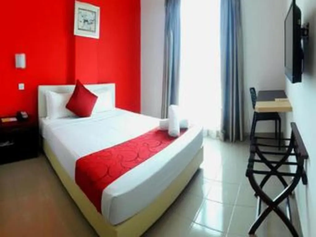 Bed in Hotel Kobemas Melaka