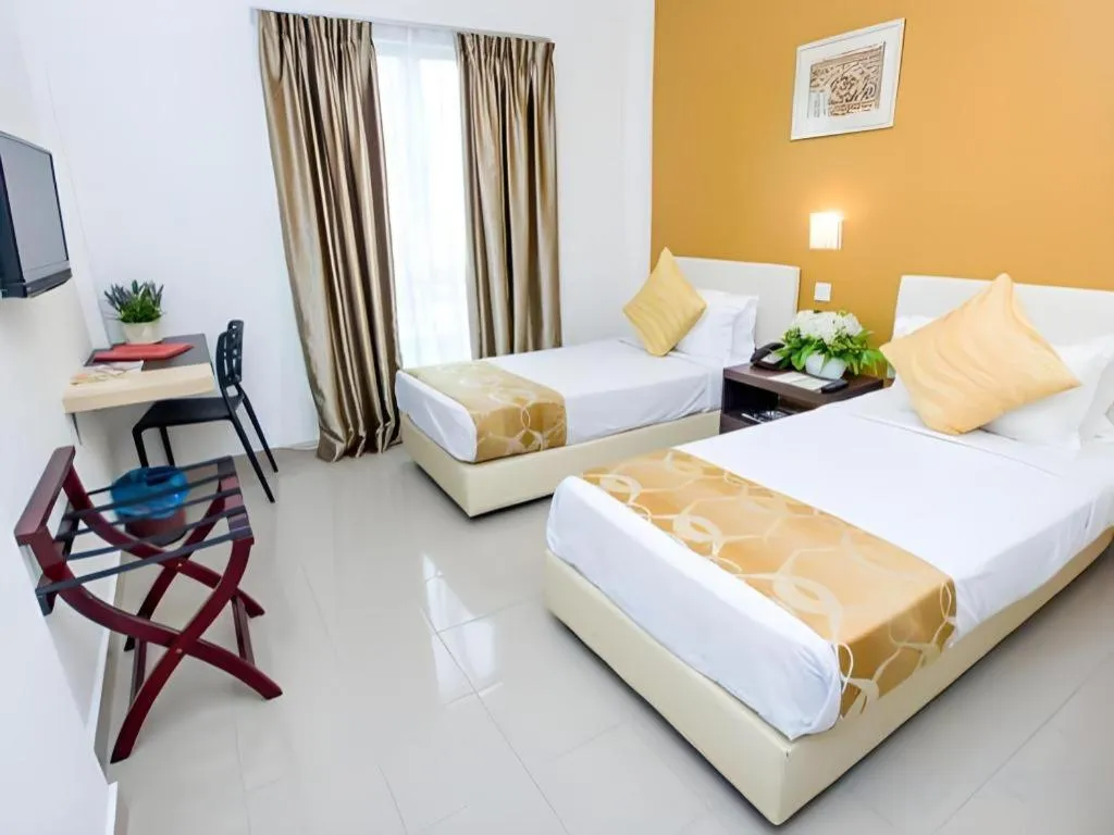 Bed in Hotel Kobemas Melaka