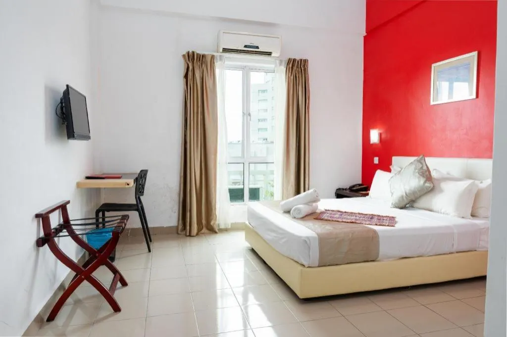 Bed in Hotel Kobemas Melaka