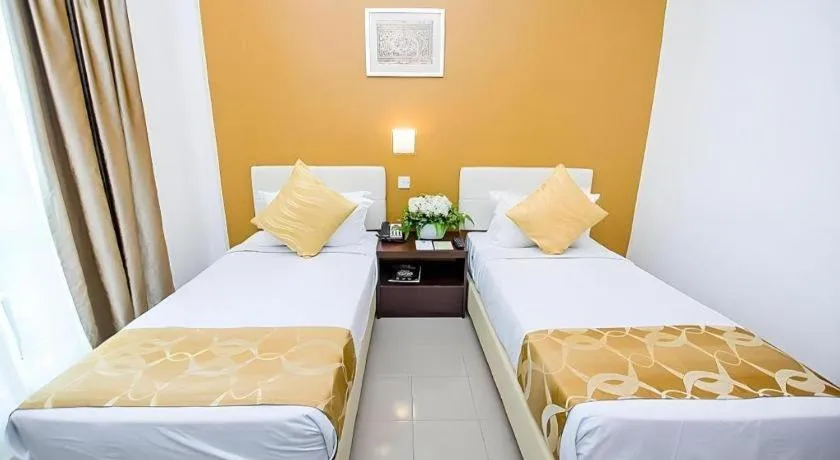 Bed in Hotel Kobemas Melaka