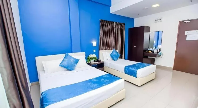 Bed in Hotel Kobemas Melaka