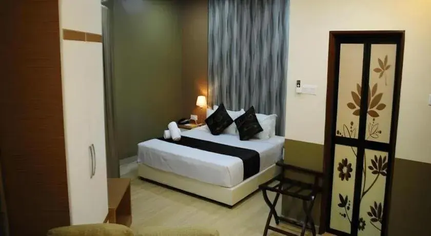 Bed in Hotel Kobemas Melaka Bed in Hotel Kobemas Melaka