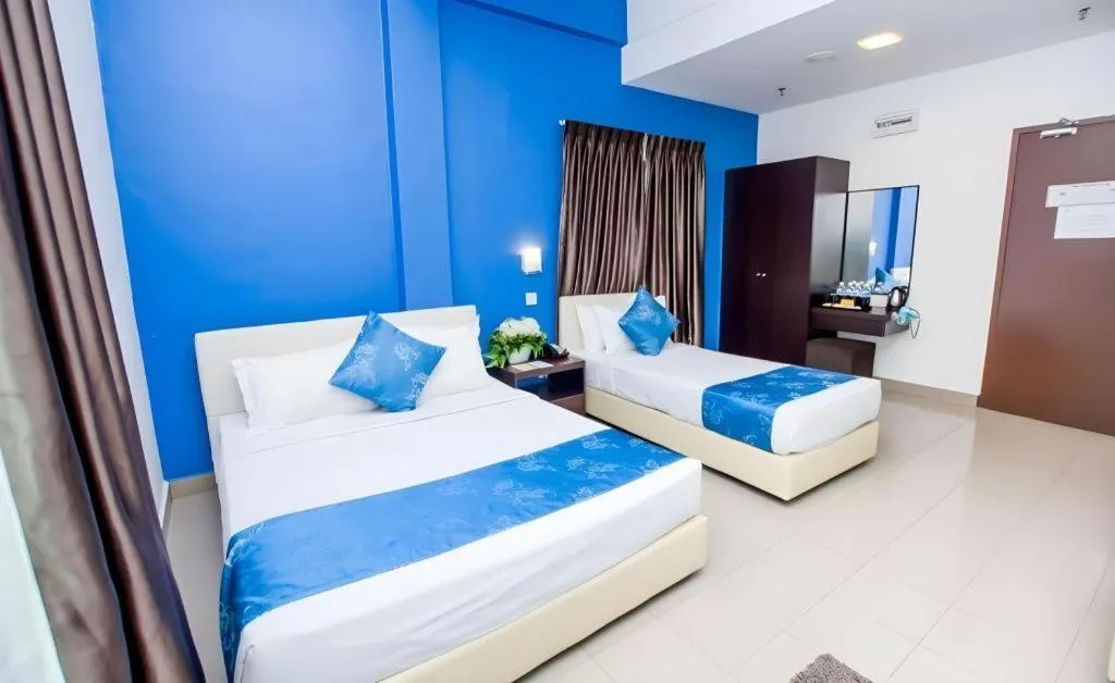 Bed in Hotel Kobemas Melaka