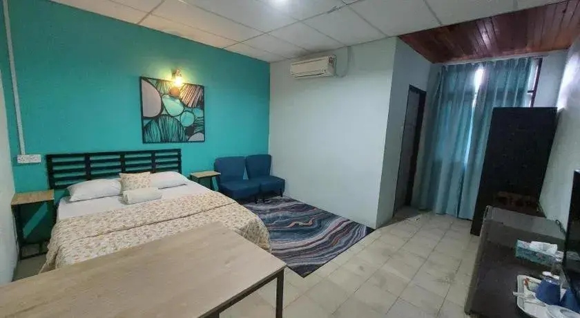 Bed in Hotel Mansya Bed in Hotel Mansya